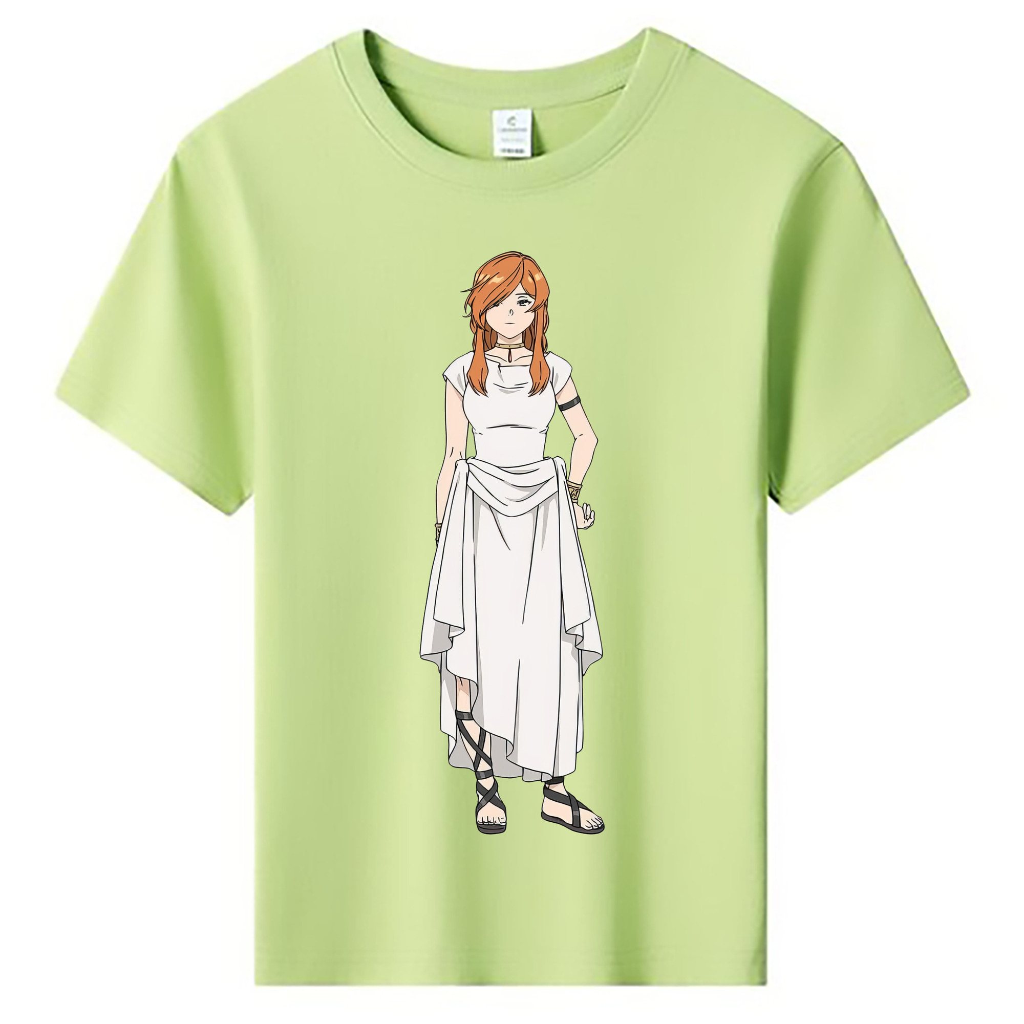 （画像用） 葬送のフリーレン Frieren 綿100％キッズTシャツ（フロントプリント）
